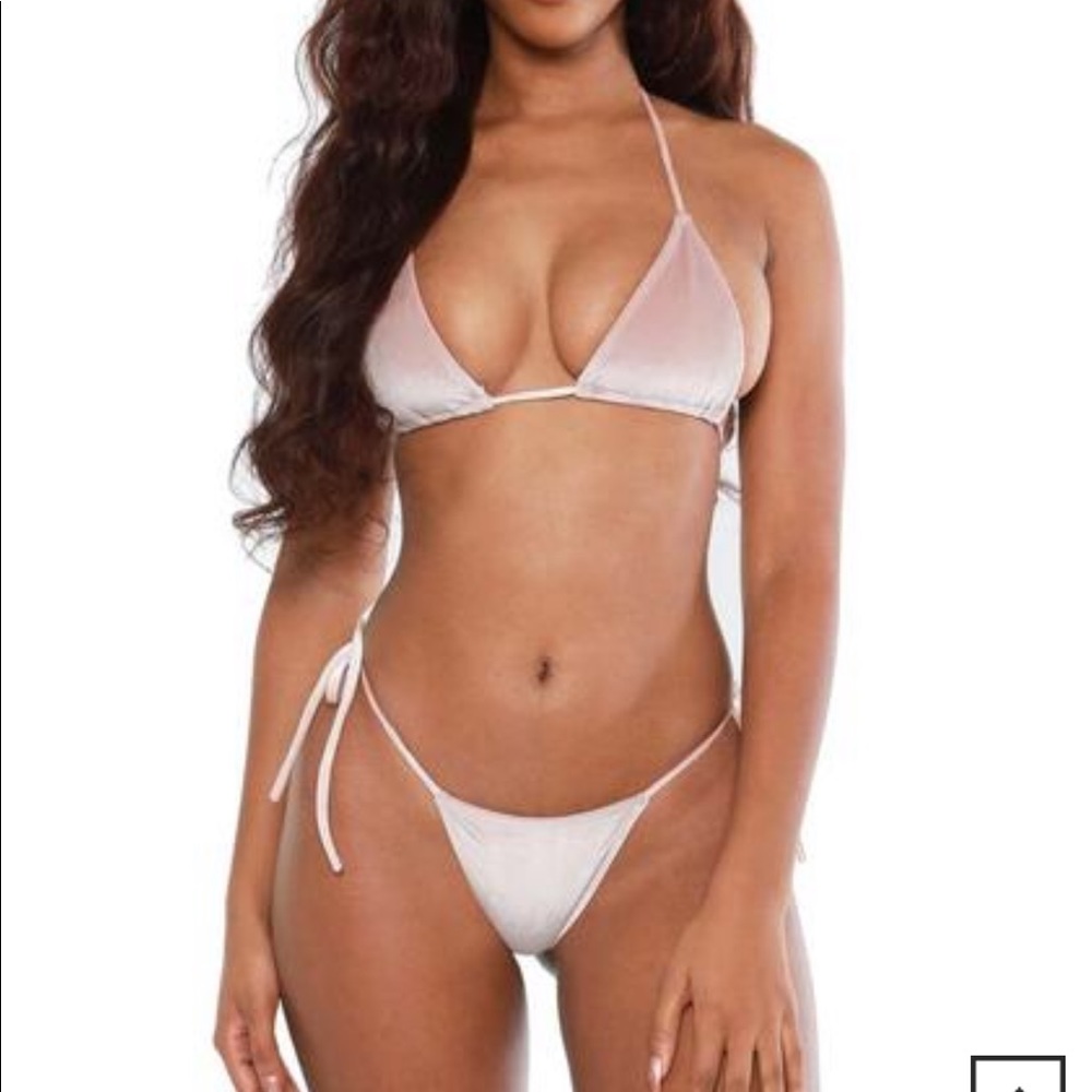 Champagne Bikini Set